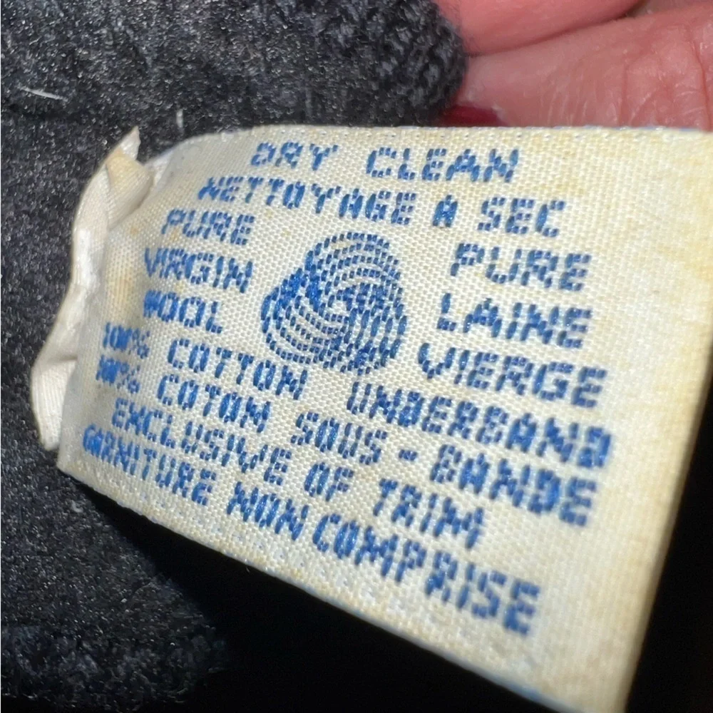 Murray Merkley Vintage Pure Virgin Wool Handmade Headband Made in Canada